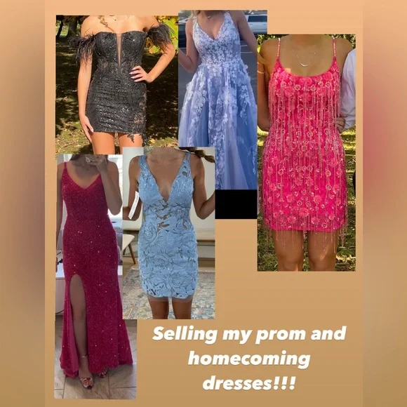 This pink sparkly Homecoming dress is to die for!!